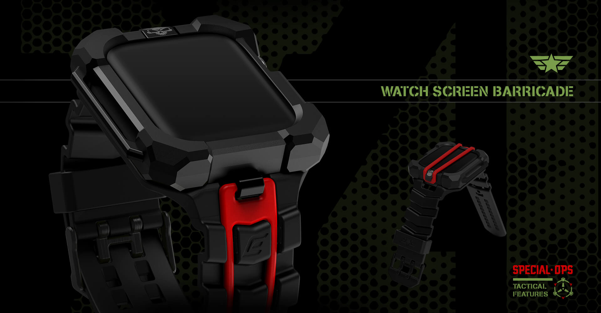 Element Case Tyson Tactical – Watch Screen Barricade